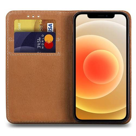 Etui do iPhone 12 SKÓRZANE PORTFEL CASE