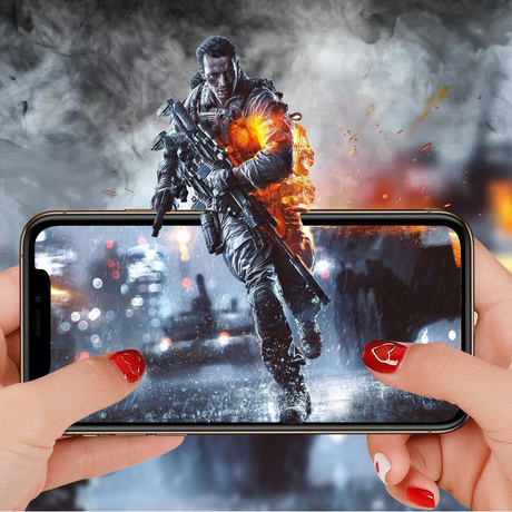 SZKŁO HARTOWANE 9D na cały ekran do iPhone X