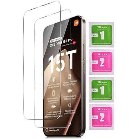 Etui do Xiaomi 15T ANTI SHOCK CASE + 2x SZKŁO HARTOWANE