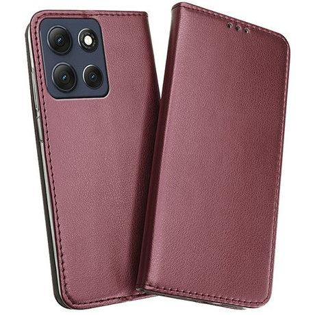 Etui do Motorola Moto G86 5G / G86 Power 5G skórzane magnetyczne z klapką + 2x SZKŁO HARTOWANE