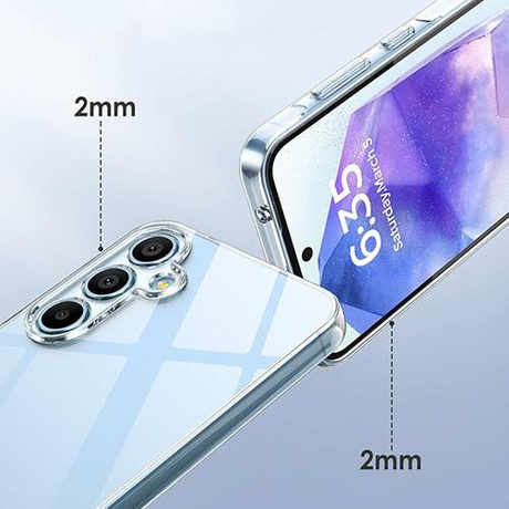 Etui do Samsung Galaxy A55 5G WZMACNIANE 360° CASE + SZKŁO HARTOWANE