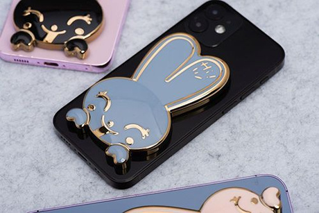 UCHWYT PODSTAWKA Stojak NA TELEFON TABLET HOLDER na palce Króliczek