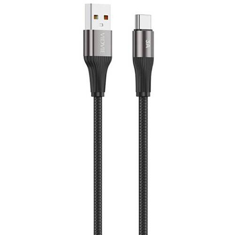 Szybki Mocny Kabel USB 3A USB-C 2m Długi W Oplocie Szybkie Ładowanie 
