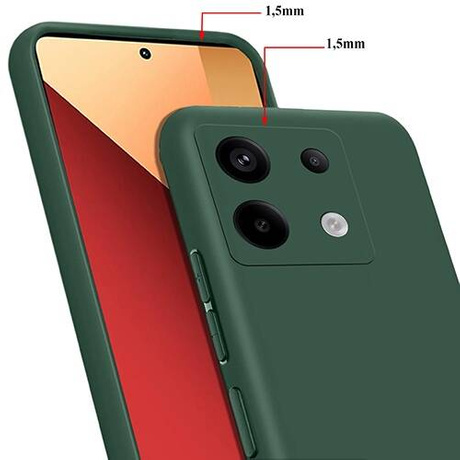 Etui SOFT MATT CASE do Xiaomi Redmi Note 13 Pro 4G + SZKŁO HARTOWANE