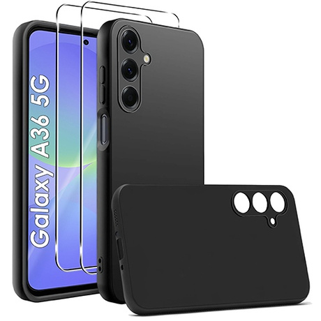 Etui SOFT MATT CASE do Samsung Galaxy A36 5G + 2X SZKŁO HARTOWANE 9H