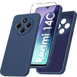 Etui do Xiaomi Redmi 14C SILICONE CASE + SZKŁO