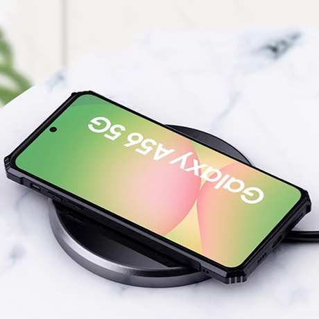 ETUI do Samsung Galaxy A56 5G WZMACNIANE 360° SHOCK CASE + SZKŁO