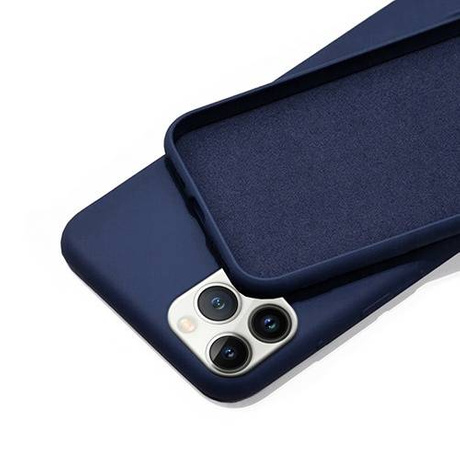 Etui do iPhone 14 Pro Max SILICONE CASE + SZKŁO HARTOWANE