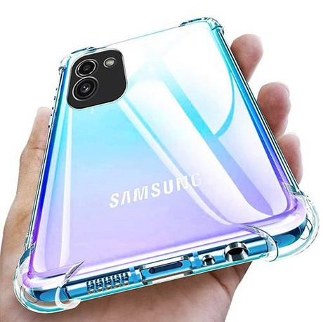 Etui do Samsung Galaxy A03 ANTI SHOCK CASE + SZKŁO HARTOWANE