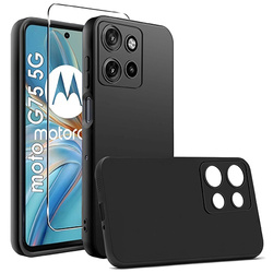 Etui SOFT MATT CASE do Motorola Moto G75 5G + SZKŁO HARTOWANE