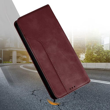 Etui do Samsung Galaxy A56 5G Skórzane Magnetyczne + 2x SZKŁO HARTOWANE 9H
