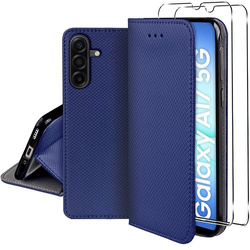 Etui do Samsung Galaxy A17 5G SMART MAGNET CASE + 2X SZKŁO HARTOWANE