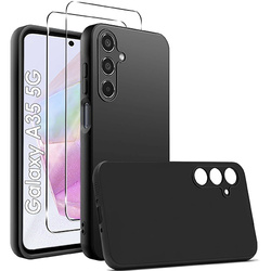 Etui SOFT MATT CASE do Samsung Galaxy A35 5G + 2X SZKŁO HARTOWANE