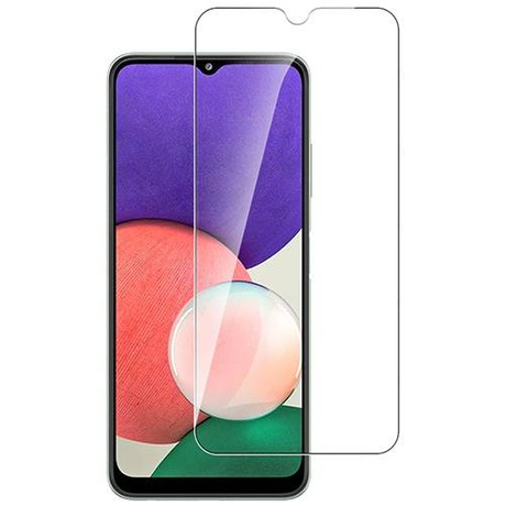 Etui do Samsung Galaxy A22 5G SILICONE CASE + SZKŁO HARTOWANE