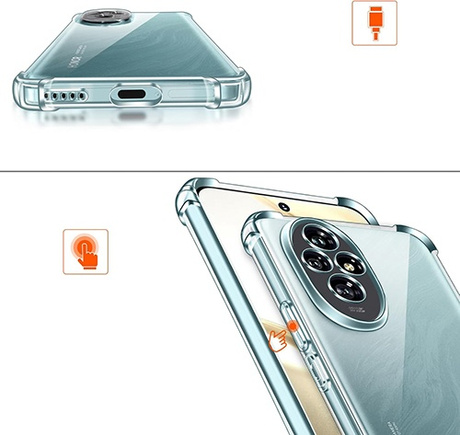 Etui do Honor 200 5G ANTI SHOCK CASE + 2x SZKŁO HARTOWANE