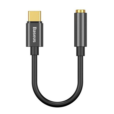 BASEUS PRZEJŚCIÓWKA ADAPTER PRZEWÓD AUDIO AUX USB-C DO MINI JACK 3,5 MM