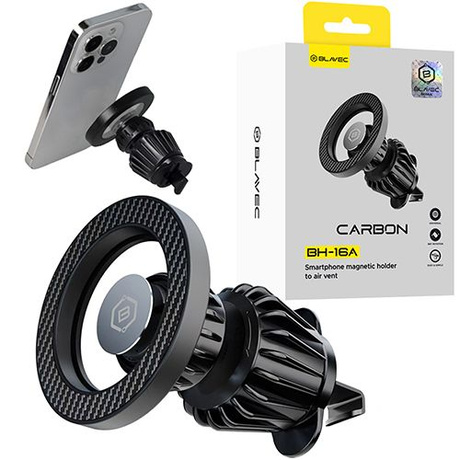 Blavec MOCNE MOCOWANIE UCHWYT SAMOCHODOWY DO MAGSAFE KRATKI AUTA NA TELEFON