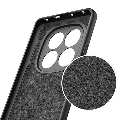 Etui do Xiaomi Redmi Note 14 Pro 5G SILICONE CASE + 5D SZKŁO HARTOWANE