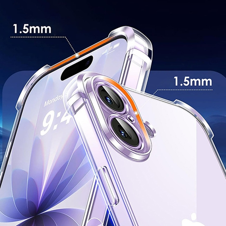 Etui do iPhone 17 ANTI SHOCK CASE + 2x SZKŁO HARTOWANE