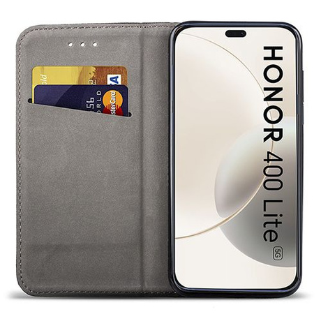 Etui do Honor 400 Lite SMART MAGNET CASE + 2X SZKŁO HARTOWANE