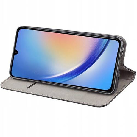 Etui do Samsung Galaxy A14 4G / A14 5G SMART MAGNET CASE + SZKŁO HARTOWANE