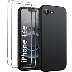 Etui SOFT MATT CASE do iPhone 16e + 2X SZKŁO HARTOWANE 9H