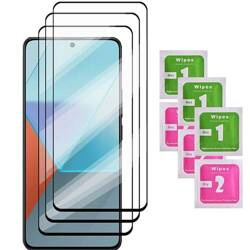 3x SZKŁO HARTOWANE 9D na cały ekran do Xiaomi Redmi Note 13 4G