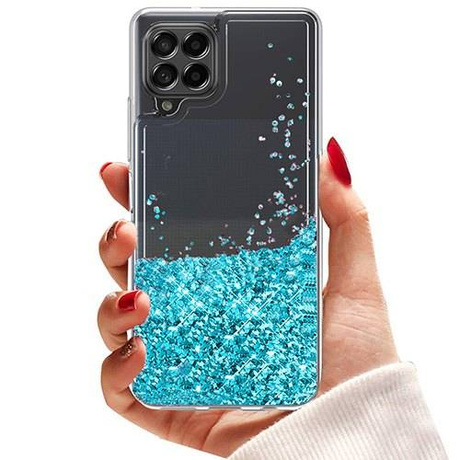 Etui do Samsung Galaxy M53 5G BROKAT LIQUID CASE + SZKŁO HARTOWANE