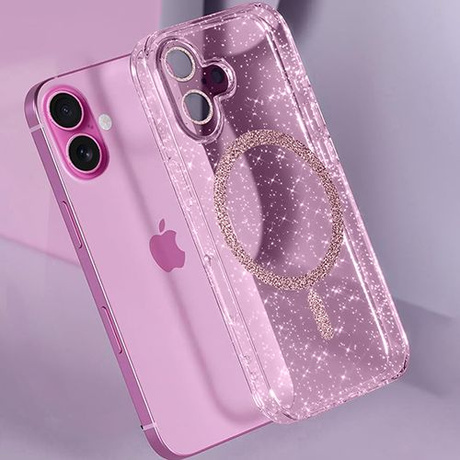 Etui do iPhone 17 do Magsafe Clear Shine  + SZKŁO HARTOWANE 5D