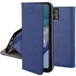 Etui do Motorola Moto G73 5G SMART MAGNET CASE + SZKŁO HARTOWANE