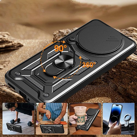 Etui do Realme 14 Pro Plus 5G SLIDE RING CASE PANCERNE 