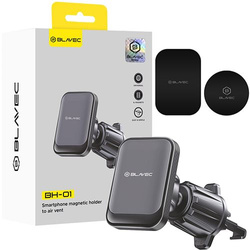 Blavec MOCNE MOCOWANIE UCHWYT SAMOCHODOWY GRAWITACYJNY DO KRATKI AUTA NA TELEFON