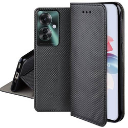 Etui do Oppo Reno 11F 5G SMART MAGNET CASE + SZKŁO HARTOWANE