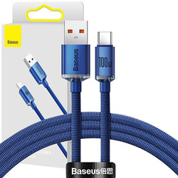 WZMACNIANY KABEL USB USB-C BASEUS PRZEWÓD 100W 5A 1.2M SZYBKIE ŁADOWANIE