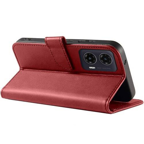 Etui do Motorola Moto G35 5G SKÓRZANE SKIN + SZKŁO HARTOWANE