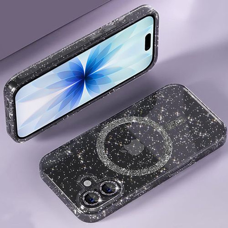 Etui do iPhone 17 do Magsafe Clear Shine  + SZKŁO HARTOWANE 5D