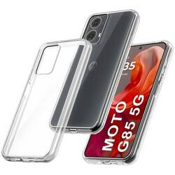 Etui do Motorola Moto G85 5G WZMACNIANE 360° CLEAR CASE