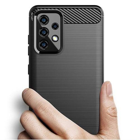 Etui do Samsung Galaxy A23 5G KARBON CASE pancerne + SZKŁO