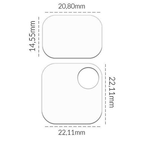 SZKŁO na APARAT obiektyw do Xiaomi Poco M4 Pro 5G OrzechLens