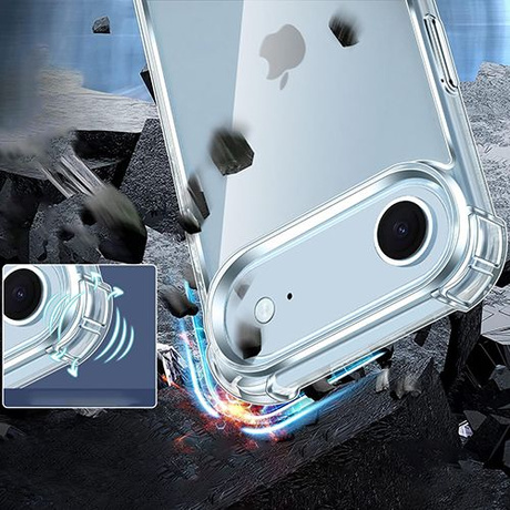 Etui do iPhone Air ANTI SHOCK CASE + 2x SZKŁO HARTOWANE