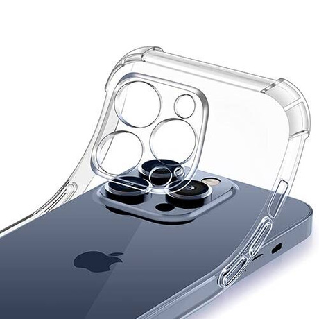 Etui do iPhone 15 Pro ANTI SHOCK CASE + SZKŁO HARTOWANE