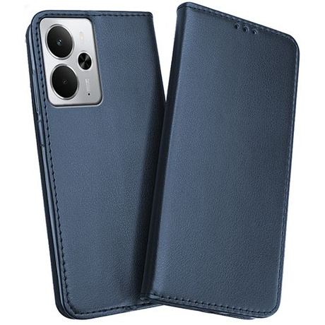 Etui do Realme 14 5G / 14T 5G skórzane magnetyczne z klapką + 2x SZKŁO HARTOWANE