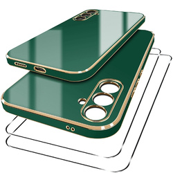 Etui do Samsung Galaxy S25 FE LUXURY CASE + 2x SZKŁO HARTOWANE