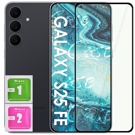 ETUI PANCERNE KARBON do Samsung Galaxy S25 FE + SZKŁO 5D