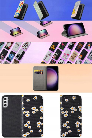 Etui do Samsung Galaxy S21 FE 5G wzory CASE + SZKŁO