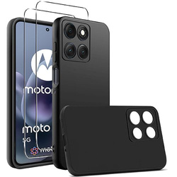 Etui SOFT MATT CASE do Motorola Moto G86 5G / G86 Power 5G + 2X SZKŁO HARTOWANE 9H