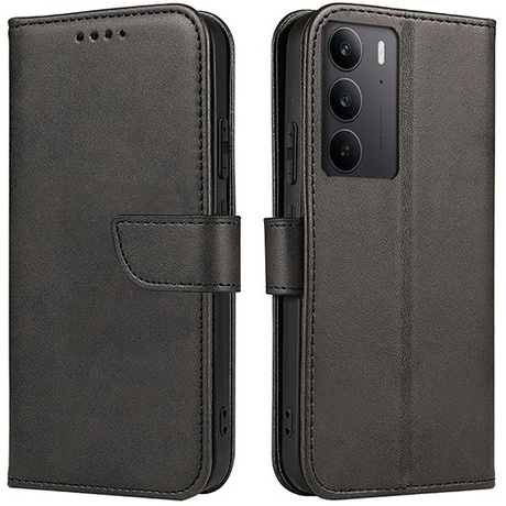 Etui do Realme C75 / Realme 14X 5G SKÓRZANE SKIN + 2x SZKŁO HARTOWANE 9H