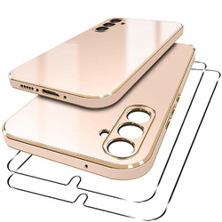 Etui do Samsung Galaxy A26 5G LUXURY CASE + 2x SZKŁO HARTOWANE