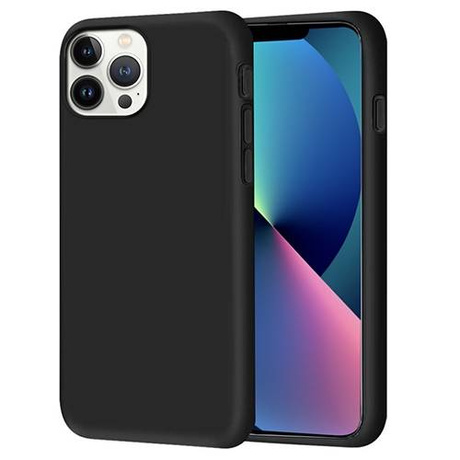 Etui do iPhone 13 Pro Max SILICONE CASE + SZKŁO HARTOWANE