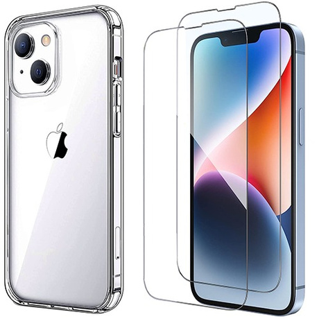 Etui SLIM CASE do iPhone 13 | 14 + 2X SZKŁO HARTOWANE